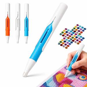 lot 8158 image: Generic Diamond Painting Bead Dispenser Vacuum Pen No Wax Blue