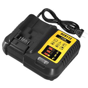 lot 8168 image: HSYFUNA Replacement Battery Charger 12V MAX Lithium-Ion for DeWalt DCB112
