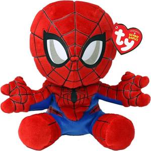 lot 8175 image: Ty Marvel Spider-Man Floppy Plush Toy 7.87 in T44007