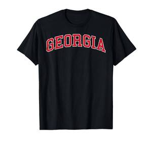 lot 8220 image: Georgia Shirts T-Shirt Lightweight Classic Fit