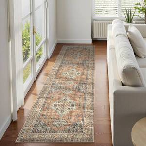 lot 9924 image: Lahome Oriental Hallway Runner Rug, 2.5x8 Kitchen Runner Non Slip