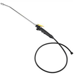 lot 10201 image: Replacement Sprayer Wand for Ryobi��Stainless Steel Sprayer Wand with Adjustable Nozzle��Trigger Wand & Hose for Ryobi P2803 Sprayer (With Hose)