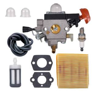 lot 10222 image: youjupazi FS91 Carburetor Kit for Stihl FS91R FS111 FS89 FC91 FC96 Trimmer