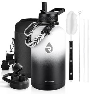 lot 13490 image: Raymylo 64 oz Triple Wall Vacuum Insulated Stainless Steel Water Bottle