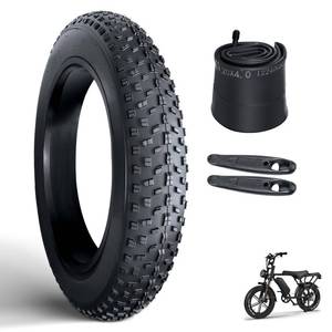 lot 13506 image: OUXI 20x4.0 Fat Tire Inner Tube Puncture Resistant Folding MTB Tire