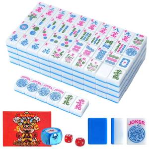 lot 13524 image: MJDYTYT American Mahjong Tile Set 166 Piece 1.2 in