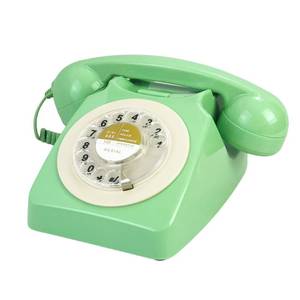 lot 13542 image: Benotek Vintage Retro Rotary Dial Landline Telephone Single Line