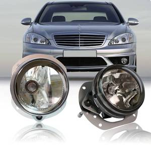 lot 13590 image: TUZILLA Fog Lights Clear Pair For 2007-2013 Mercedes Benz W204 W164 W216 C209
