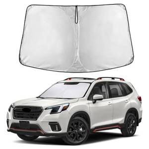 lot 14089 image: EcoNour Foldable Windshield Sunshade for Subaru Forester 2019-2024