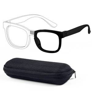 lot 14090 image: Eyekepper Reading Glasses Black 3.25 Strength Square Frame