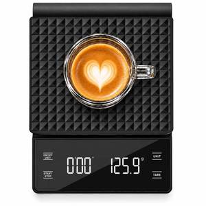 lot 14121 image: Nkove Digital Coffee Scale with Timer, 6.6 lb Capacity