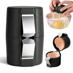 lot 14133 image: Zivvy Egg Cracker & Egg Shell Opener Tool - Black