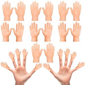 lot 14186 image: SOKRUXA Tiny Finger Hands Mini Finger Puppets 30 Pcs