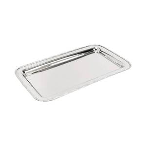 lot 17600 image: Elegance Stainless Steel Serving Tray 17 x 9.75 Inch Heavy Gauge