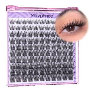 lot 18406 image: Mavphnee Wispy Lash Clusters CC Curl 0.39-0.63 in 110 Pcs