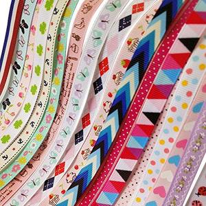 lot 18423 image: Chenkou Craft Grosgrain Ribbon 38 Inch Assorted Colors 20 Yards