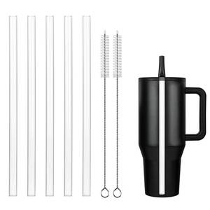 lot 18434 image: Ehzyaz Replacement Straws for Hydrojug Traveler 40 Oz Reusable Plastic 5 Pack