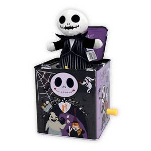 lot 1235 image: Kids Preferred Disney Nightmare Before Christmas Jack-in-the-Box Musical Toy