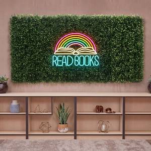 lot 1248 image: Fumete Classroom Reading Corner Wall Decor 13 Pcs 10 x 10 in Artificial Grass