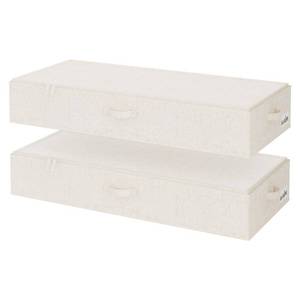 lot 1275 image: StorageWorks Under Bed Clothes Storage Bins With Lids 7 Inch Low Profile