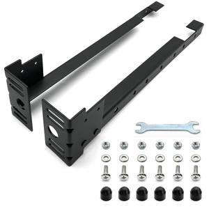 lot 1285 image: Appacare Bed Frame Footboard Extension Brackets Set of 2 16 Inch