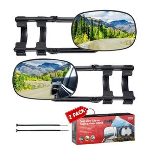 lot 1289 image: MirroGuard Clip-On Towing Mirror 16 in Max Perimeter HA968