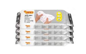 lot 2004 image: Jovi Air Dry Modeling Clay White 4 x 2.2 lb (8.8 lb Total)