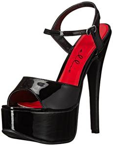 lot 2014 image: Ellie Shoes Womens Platform Sandal Black Size 8 B 652-JULIET