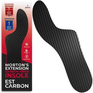 lot 2023 image: ESTCARBON Carbon Fiber Insole Mortons Extension Men 9.5 Women 10-10.5