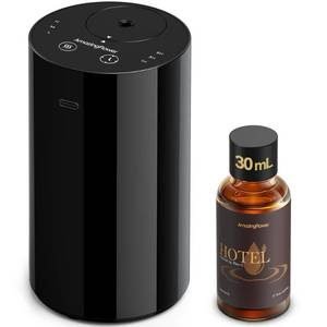 lot 2846 image: Amazing Flower Waterless Essential Oil Diffuser Starter Kit 30mL Fragrance Oil