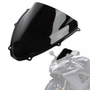 lot 2847 image: PSLER Windshield Double Bubble Black for GSXR600 GSXR750 K6 2006-2007