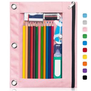 lot 2854 image: Forvencer Pencil Pouch for 3 Ring Binder, 9.6 x 7.6 Inch