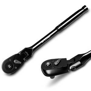 lot 2881 image: Zhax 38 Drive Flex-Head Ratchet Wrench, 90-Tooth, Quick Release, Reversible