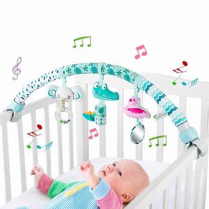 lot 2907 image: Baby Stroller Arch Toys Car Seat Bassinet Mobile S-19 Crocodile
