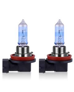 lot 2942 image: NEWBROWN H11 Headlight Bulb Halogen 12V 55W 5000K PGJ19-2 (2 Pcs)