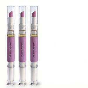 lot 2957 image: Sam Sugar Cuticle Oil Pusher Pen with Ceramic Pusher, Nail Care, 3 Pcs