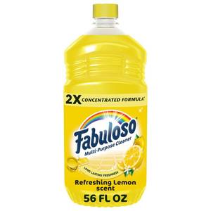 lot 5393 image: Fabuloso 2X All-Purpose Cleaner Lemon Scent 56 fl oz