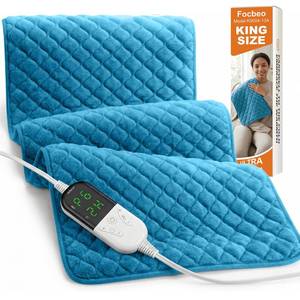 lot 5395 image: Focbeo Electric Heating Pad 32x24 Extra Large King Size