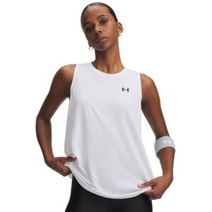 lot 6176 image: Under Armour Womens Tech Tank Top White SM