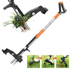 lot 7877 image: Fulljion Stand Up Weed Puller Tool 3-Claw 39.3 Inch
