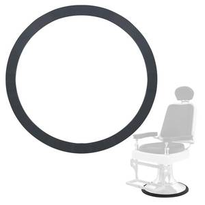 lot 8001 image: MoyRetty Salon Chair Floor Protector Ring 26.77 Inch Rubber Gasket Black