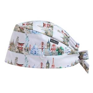 lot 8011 image: Tovelle Surgical Scrub Caps for Men and Women with Buttons