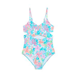 lot 8308 image: Kanu Surf Girls Andrea Wraparound One Piece Swimsuit, Remi Aqua, Size 8