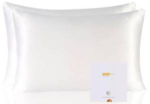 lot 8313 image: ZIMASILK 100% Pure Mulberry Silk Pillowcase 19 Momme Queen