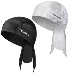 lot 8320 image: YANIKY Bandana Skull Cap Quick-Drying Cooling Do Rag for Men Women