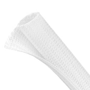 lot 8492 image: Kelepu Split Wire Loom Tubing Cable Protector Sleeve 34 10ft White