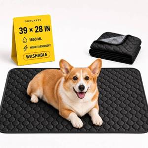 lot 13620 image: OurCares Reusable Washable Pee Pads for Dogs, XL 39x28 Inch