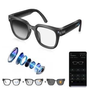 lot 13722 image: ROZEUS AI Smart Glasses with 4K Camera and Real-Time Translation