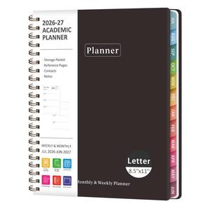 lot 14202 image: VALOME Weekly and Monthly Planner 2026-2027 8.5 x 11 Inch