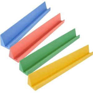 lot 14240 image: NiToy Silicone Domino Racks Set of 4 Anti-Slip 3 Tilt Angles